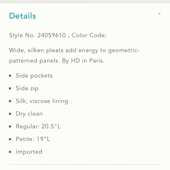 Anthropologie Paused Movements Skirt - Picture 5 of 5